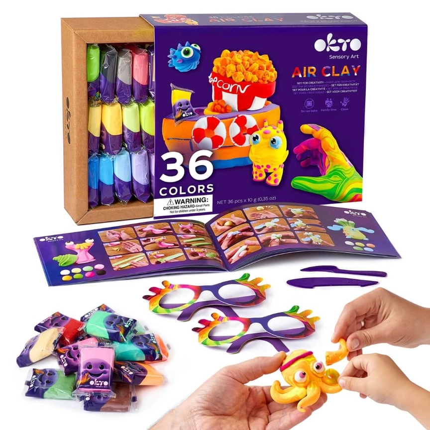 Air Dry Clay Modelling Set 1