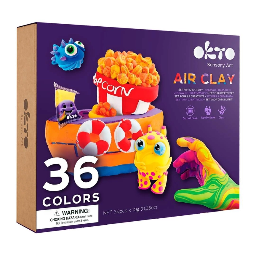Air Dry Clay Modelling Set